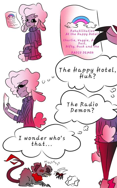 Radiowool Comic Introduction To The Hazbin Hotel Hotel Art Monster