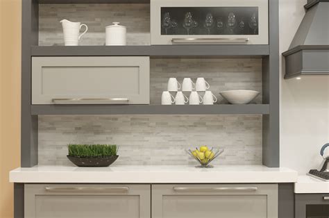 Gallery White And Grey Modern Craft Main Cabinetry