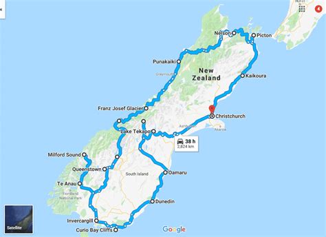 Different New Zealand Road Trip Itineraries With Maps Attractions