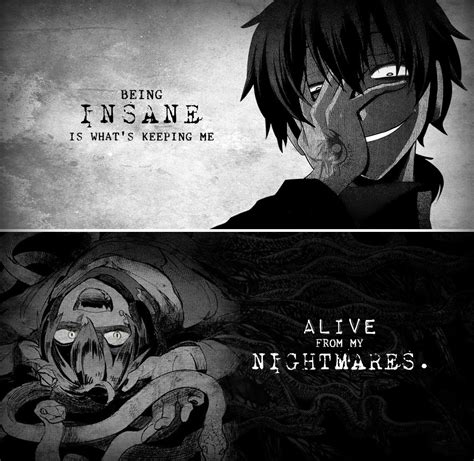 Dark Insane Anime Quotes