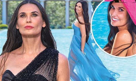 Demi Moore Poses Nude On The Cover Of A Fashion Magazine For The