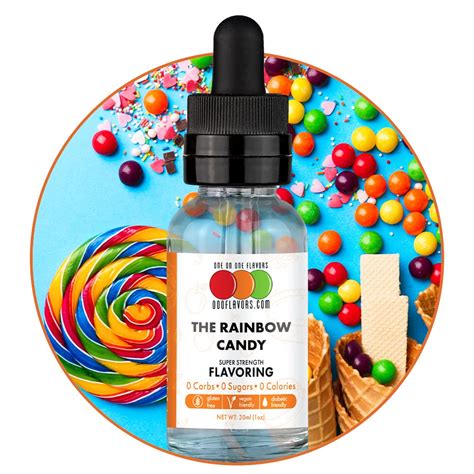 Oooflavors Rainbow Candy Flavored Liquid Concentrate