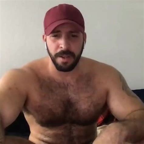 beard muscle daddy wanks off and cums free gay porn cc xhamster