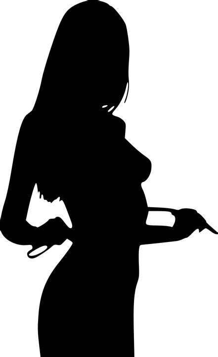 Silhueta Humano Mulher Gráfico Vetorial Grátis No Pixabay