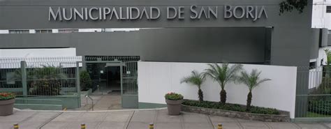 Municipalidad Distrital De San Borja Lima En San Borja
