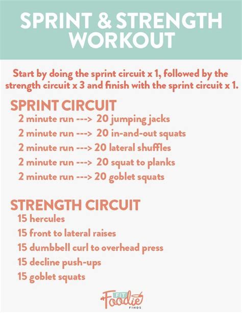 Combine Two Minute Treadmill Sprints With A Strength Training Circuit