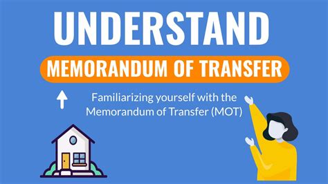 The memorandum of transfer is one of the first pieces of documents a house buyer will sign whereas stamp duty is the tax paid during the property transfer. Memorandum of Transfer Malaysia - Property Transfer ...