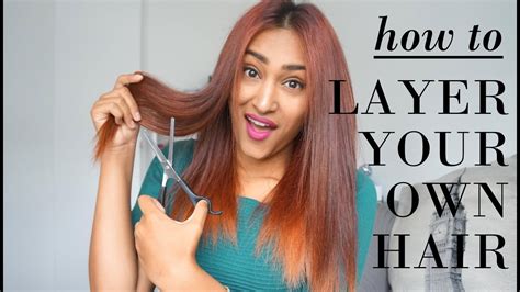 If you always don't know how to explain to your hairstylist what haircut you want, just diy! HOW TO CUT & LAYER YOUR OWN HAIR AT HOME - YouTube