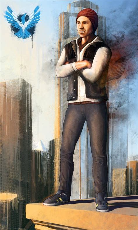 Infamous Good Delsin Rowe By Themaestronoob Infamous Second Son Infamous Delsin Rowe