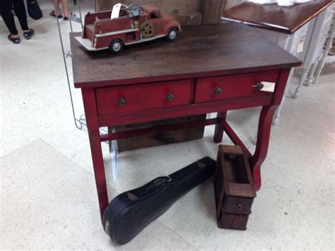 Popular rustic red paint color. Wood stained top, rustic red paint bottom | Staining wood ...
