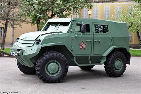 Russian Red Star Russia Army Military 4x4 Basic Variant Of