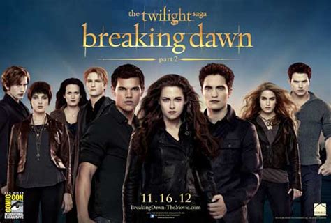 The Twilight Saga Breaking Dawn Part 2 Movie Poster Print 27 X 40