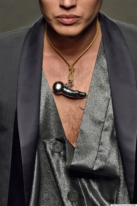 Penis Necklaces Take Centre Stage At Vivienne Westwoods Fall 2016