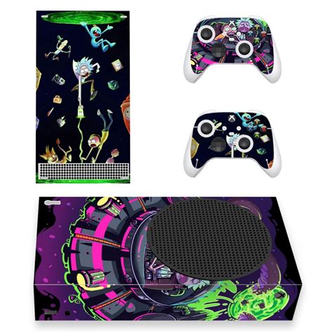 Rick And Morty Xbox Series S Skin Sticker Decal