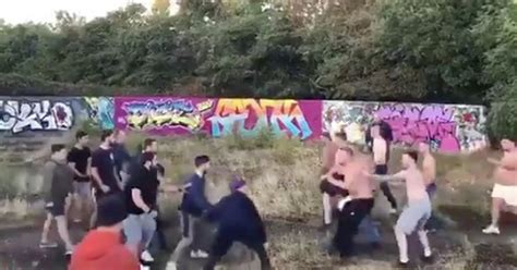 Video Of Football Hooligans In Organised Fight In Muddy Field Goes Viral As Police Probe