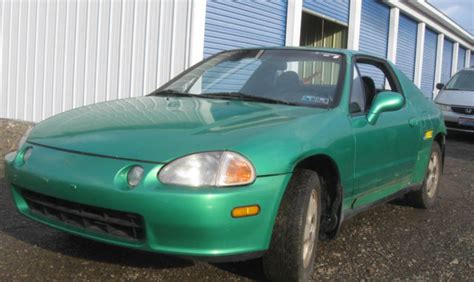 Detailed features and specs for the used 1993 honda civic del sol including fuel economy, transmission, warranty, engine type, cylinders, drivetrain and more. 93 Honda Civic del Sol Si Automatic convertible samba ...