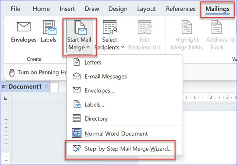 How To Mail Merge With Attachments In Outlook And Using Wordexcel