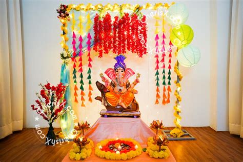 A Stylish Lantern Theme Decor For Ganesh Chaturthi In Your City Mumbai