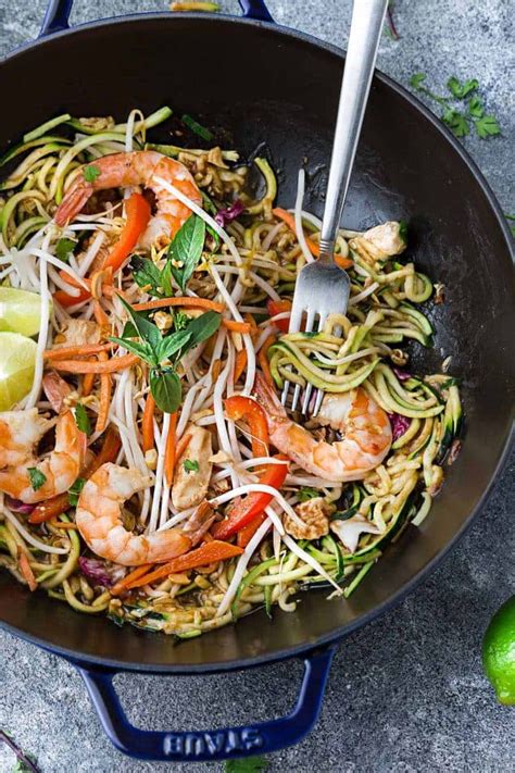 Would you like to know how to translate zucchini to japanese? Pad Thai Zoodles {Zucchini Noodles} - Keto / Low Carb ...