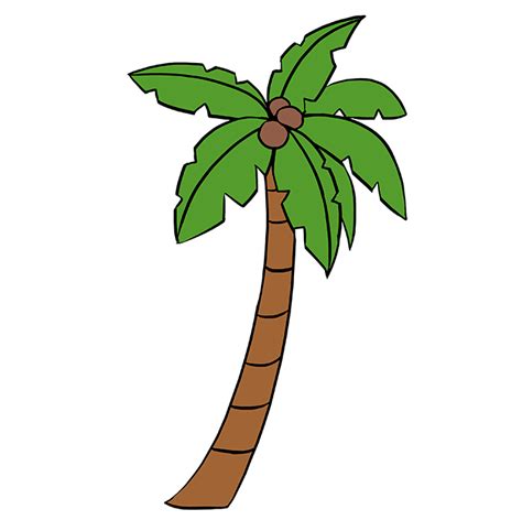 how to draw a palm tree easy drawing art drawings palm trees easy hot sex picture