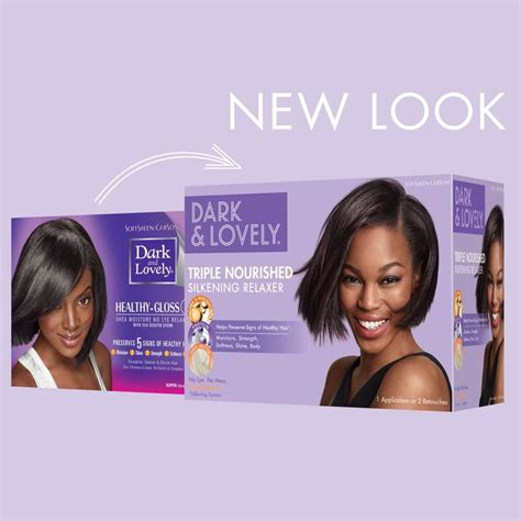 Dark And Lovely Triple Nourished No Lye Hair Relaxer Super Strength