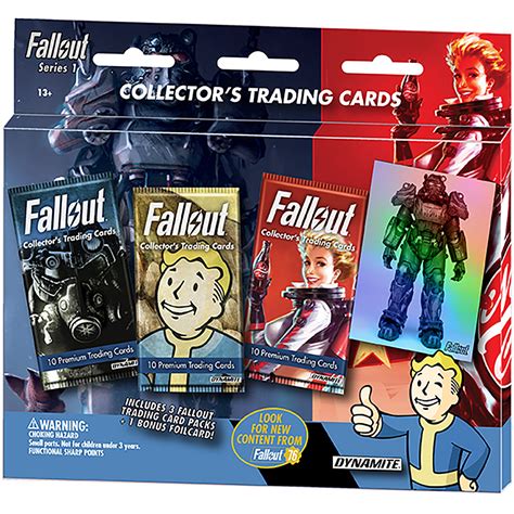 There are many ways that you can find gcs at a lower price online. Buy Fallout Trading Cards Series 1 3-Pack Blister w/Bonus Card | GAME