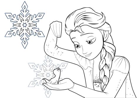 Disney Princess Coloring Pages Frozen
