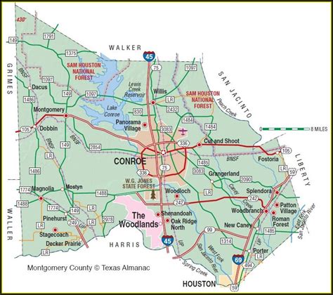 Map Of Montgomery County Texas Map Resume Examples Mw9pja4vaj