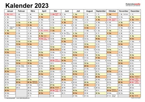 Download Kalender 2023 Pdf Gratis Gambaran