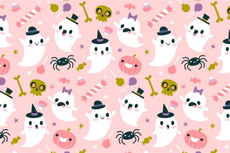 Desktop Pink Halloween Wallpapers Wallpaper Cave