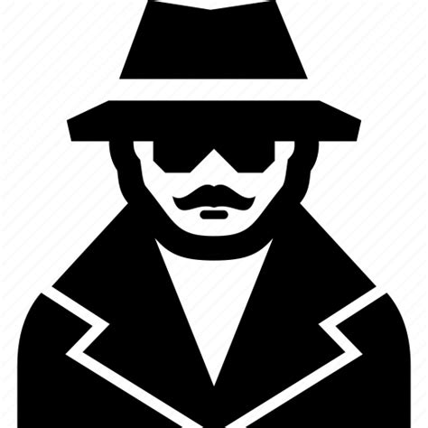 Agent Detective Investigator Spy Icon