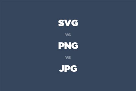 SVG Vs PNG Vs Image Format Pros Cons Design Shack