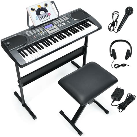 PlayStation Broadway Gifts Black Baby Grand Piano Music Box with Bench