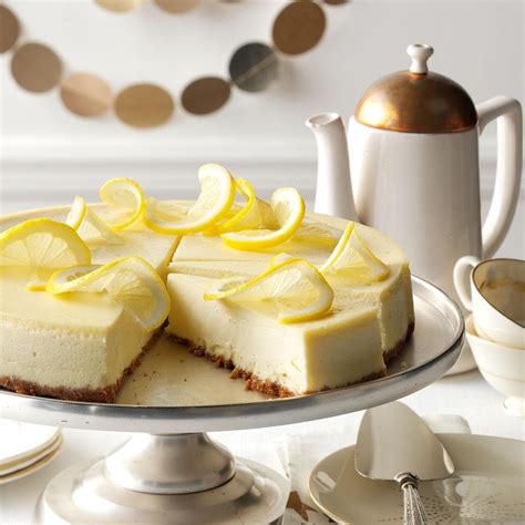 Lovely Lemon Cheesecake Recipe How To Make It Taste Of Home
