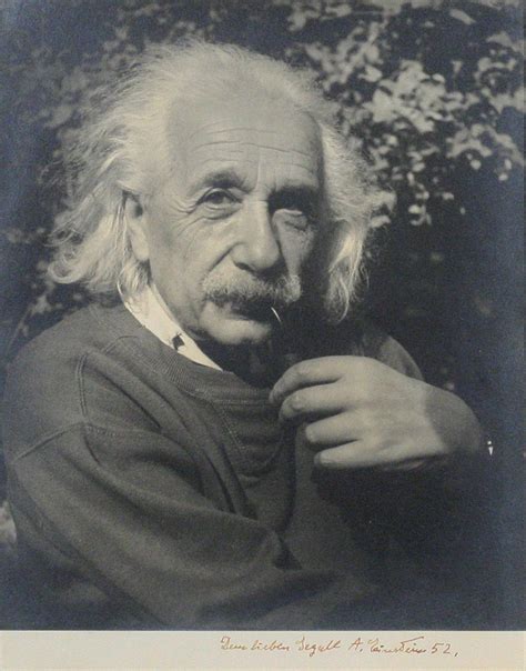 Photograph Signed Albert Einstein First Edition