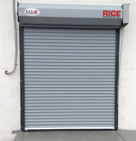 Rolling Steel Doors — Rice Equipment Co Loading Dock And Door Service