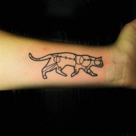 20 Minimalist Cat Tattoos For The Subtle Cat Lover Minimalist Cat