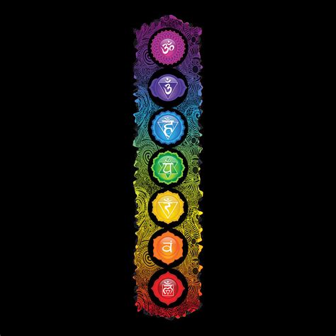 Chakra Symbols Digital Art By Serena King Pixels