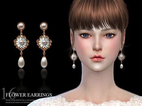 The Sims Resource S Club Ll Ts4 Earring 16f