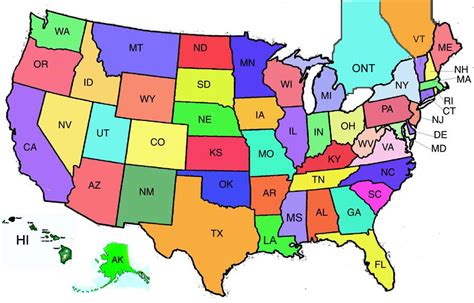 Click All The Us States In 30 Seconds Quiz By Braminator