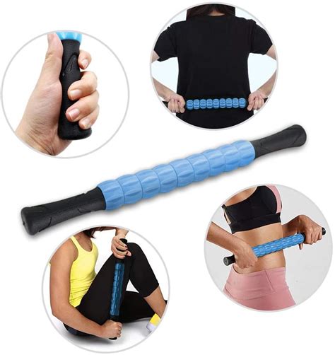 Jj Prime Sport Muscle Roller Massage Stick For Runners And Athletes For Deep Tissue Muscle