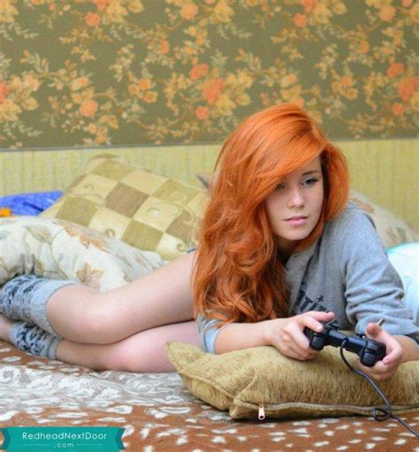Redhead Next Door Who Is Up For Some Call Of Duty