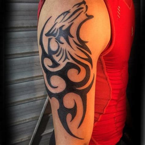 This bicep tattoo, in particular, is a cool trybal style that side tribal arm tattoo. 101 Tribal Arm Tattoo ideas for Men, incl chest and back ...