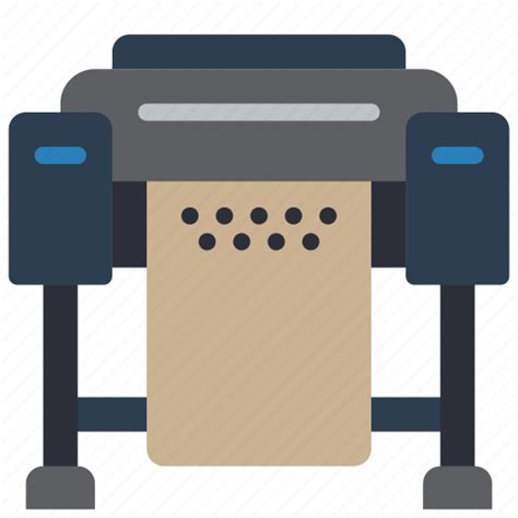 Equipment Office Plotter Print Printer Icon Download On Iconfinder