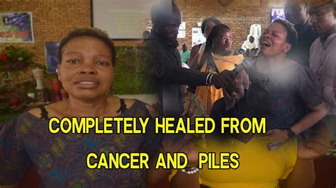 A Woman From Zimbabwe Received Her Healing Completely From Colon Cancer And Piles By Bishop S
