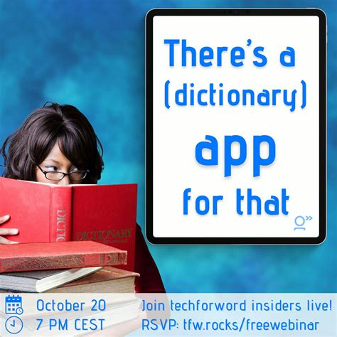 Theres A Dictionary App For That