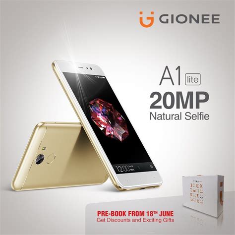 Gionee A1 Lite With 4000mah Battery Officially Announced Lite