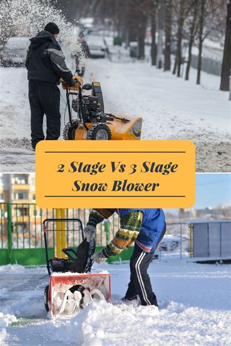So, what is the specific difference in the stages of snow blowers? What Is The Difference Between 2 Stage Vs 3 Stage Snow ...