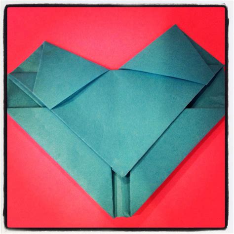 How To Make An Origami Letter Heart Recipe Origami And Craft