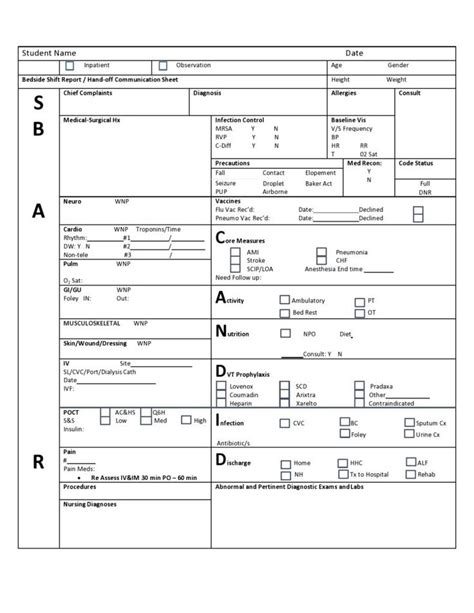 An Application Form With The Name And Number Of Each Individual Item In